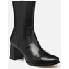 Image de Bottines Seventies Talon 70Mm En Cuir Li par Vanessa Bruno Noir 41 Femme