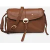 Image de Clutch Othilia En Cuir Nappa par Vanessa Bruno Marron T.U Sacs
