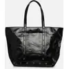 Image de Cabas L Zippe Porte Epaule En Cuir Frois par Vanessa Bruno Noir T.U Sacs