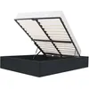 Image de Eclipse Lit Coffre Adulte 140 X 190 Cm - Simili Noir
