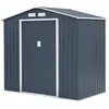 Image de Abri de jardin acier 2,7 m2. avec kit d'ancrage inclus