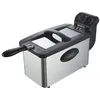 Image de Continental Edison CERFR3IN2 - Friteuse - 3 litres - 2000 Watt - noir/inox