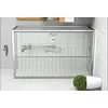 Image de Porte coulissante Equi 137 - 140 cm chromé en verre claire ROTH 1406000039