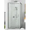 Image de Paroi de douche EQUI fixe en verre clair - ROTH - 1406000056