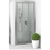 Image de Porte coulissante 3 volets EQUI EI CL3 argent poli 1m90 L120 ROTH 1406001011