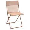 Image de Lot de 1 chaise lafuma mobilier en acier pliable exterieur H. 83 cm vert