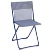 Image de Chaise lafuma H. 83 cm non empilable pliable en plastique exterieur bleu
