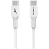 Image de Akashi Câble USB-C vers USB-C Blanc