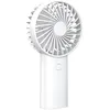 Image de Ventilateur Portable 2 en 1 Batterie 4000mAh Charge USB-C Torche Akashi Blanc