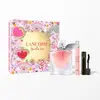 Image de coffret cadeau lancôme la vie est belle eau de parfum 50ml + format voyage 10ml + mascara hypnôse drama 2ml