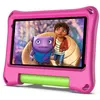 Image de Tablette Tactile Enfant Android 13 Éducative Jeux Quad Core 4GB+64GB + SD 32Go Rose YONIS