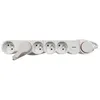 Image de Multiprise Parafoudre 5 prises Accsup 1,5 m Blanc