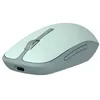 Image de Souris rechargeable sans fil Accsup Bluetooth Vert bicolore
