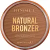 Image de Rimmel London, Highlighter + autobronzant, Rimmel Natural Bronzer, 14 g, poudre, visage, Sunset, palette, bronzage (003 Coucher de soleil, Contour, 14 g)
