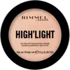 Image de Rimmel London, Highlighter + autobronzant, RIMMEL High'light highlighter 002 Lumière de bougie 8g (002, Highlighter, 46 g)