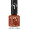 Image de Rimmel London, Vernis à ongles, Super Gel STEP1 (075 Amber Glow, Vernis coloré, Vernis effet gel)