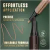 Image de Max Factor, Crayon à sourcils, Masterpiece Micro Marker 050 Ash Brown Precise Eyebrow Pen (Ash Brown)