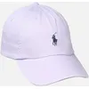 Image de Casquette De Baseball Coton Chino 710667 par Polo Ralph Lauren Violet T.U Accessoires