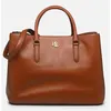 Image de Sacs à main Lauren Ralph Lauren Marcy 36-Satchel-Large pour Sacs Marron T.U