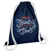 Image de Fabulous Sac de Gym en Coton Bleu Pourquoi avoir des Enfants ? Chats 12 Litres