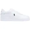 Image de Ralph Lauren, Hommes, Baskets, CHAUSSURES BASES À LACETS 809891791009, Blanc, (41)