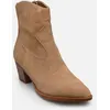 Image de HARPHER-BOOTS-BOOTIE par Lauren Ralph Lauren Beige 38 1/2 Femme