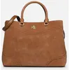 Image de Marcy 36-Satchel-Large par Lauren Ralph Lauren Marron T.U Sacs