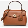 Image de Sacs à main Lauren Ralph Lauren Farrh Sm Sft-Satchel-Small pour Sacs Marron T.U