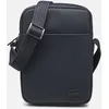 Image de Recycled Fiber Vertical Shoulder Bag par Lacoste Bleu T.U Sacs