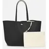 Image de Anna Réversible Bicolore Shopping Bag par Lacoste Noir T.U Sacs