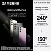 Image de Smartphone Samsung Galaxy S23 noir stockage 256 Go