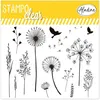 Image de Tampon clear Aladine - Gramines - Planche 15 x 12,5 cm - 13 Stampo'clear