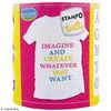 Image de Stampo'textile - Kit de tampons avec encreur - Alphabet Graf - 39 pcs