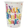 Image de 10 gobelets anniversaire festif coloré - chalayer 000477900000099