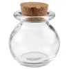 Image de pot verre forme boule ø5.5cm 6cm transparent - 000616000000000