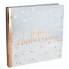 Image de livre d'or joyeux anniversaire 20p 24cm or rose - chalayer 5664 0-20