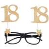 Image de monture paire de lunettes âge 18 ans or pailleté - chalayer 6823 0-18