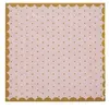 Image de 20 serviettes cocktail à pois or chic 25cm rose - 000683000000005