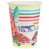 Image de 10 gobelets aloha 7.5x9cm multicolore - chalayer 000685800000099