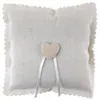 Image de coussin alliances c ur 15x15cm blanc - chalayer 000692100000001