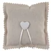 Image de coussin alliances c ur 15x15cm natuel - chalayer 000692100000026