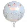 Image de ballon aluminium couronne princesse ø45cm or rose - chalayer 7240 0-20
