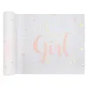 Image de chemin de table intissé baby shower 28cmx5m rose - chalayer 000725100300005