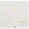 Image de 20 serviettes papier baby shower girl 33cm rose - chalayer 000725400000005