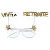 Image de monture paire de lunettes retraite or pailleté - chalayer 7298 0-3