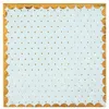 Image de 20 serviettes papier pois or 25cm bleu - chalayer 000683000000006