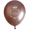 Image de 6 ballons latex princesse ø30cm or rose - chalayer 000725000000020