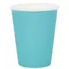 Image de 10 gobelets carton bio 25cl bleu ciel - chalayer 000741000000006
