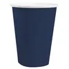 Image de 10 gobelets carton bio 25cl bleu marine - chalayer 000741000000008