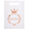 Image de 10 sacs cadeaux papier petite princesse 16.5x23cm - chalayer 7533 0-20